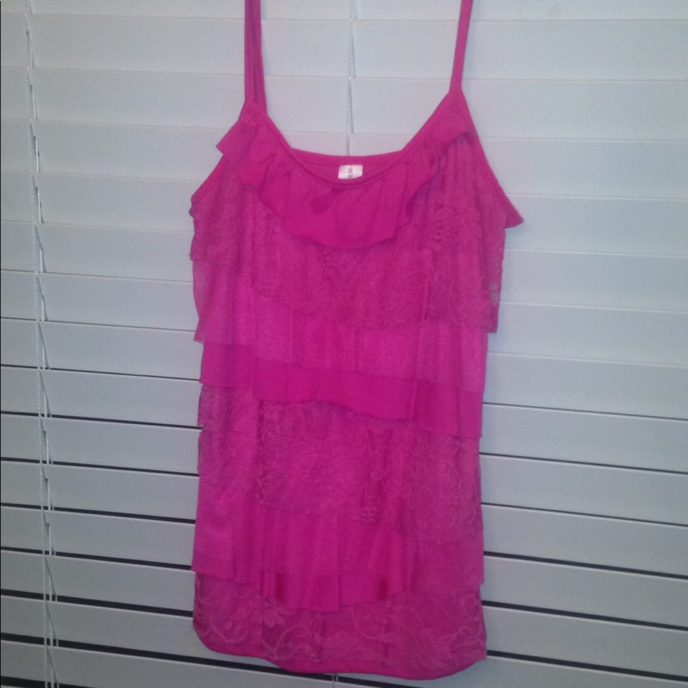 Ruffled Tank Top - Picture 1 of 4